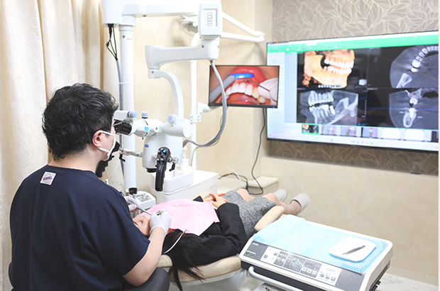 永久保証制度による歯科治療を提供