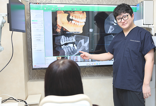 視覚的に分かりやすいマイクロスコープでの説明