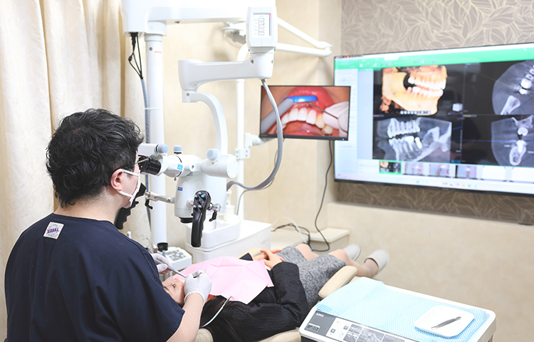 永久保証制度による歯科治療を提供