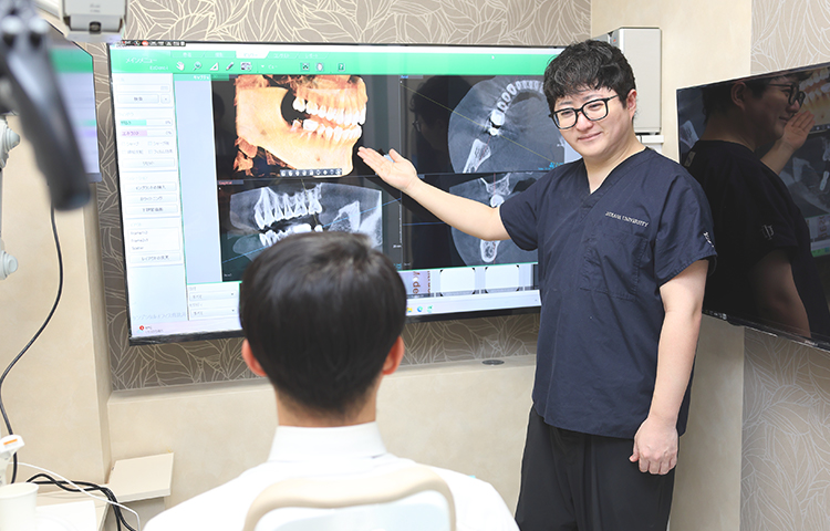 一人ひとりに時間をかけたカウンセリングと分かりやすいによる治療