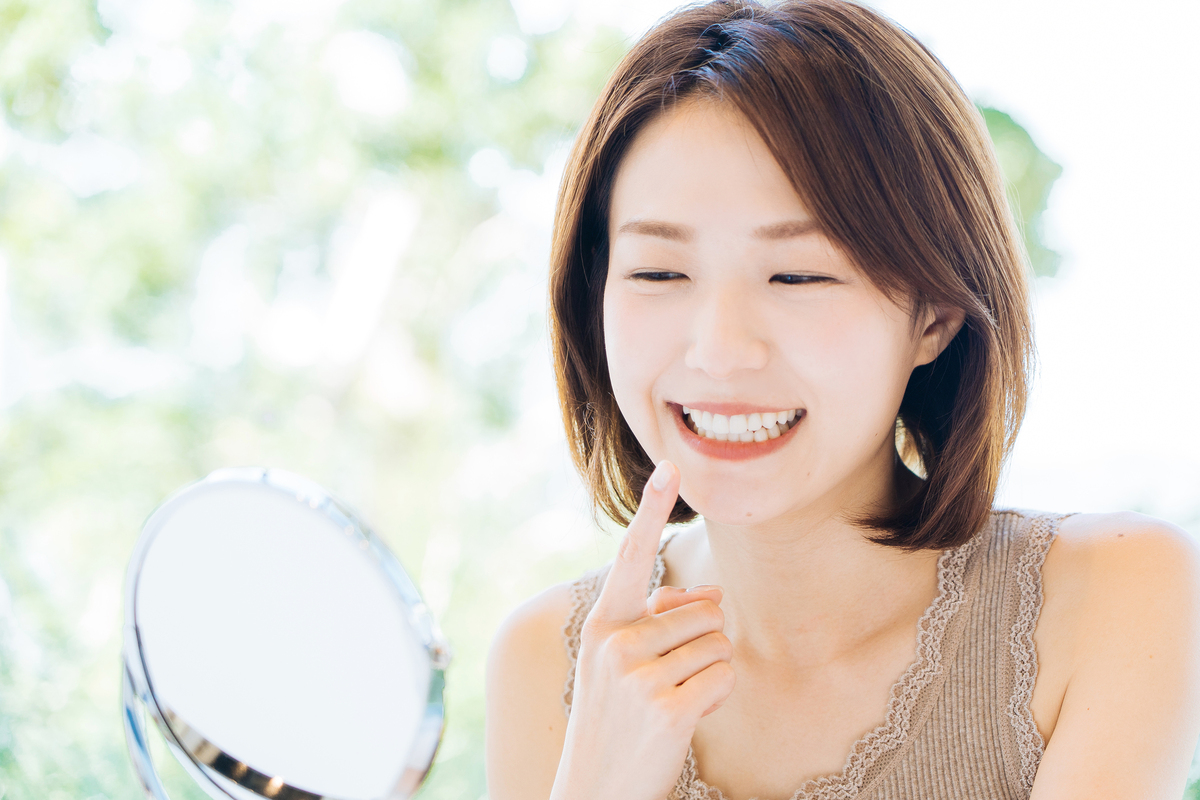 短期間で白くする「オフィスホワイトニング」